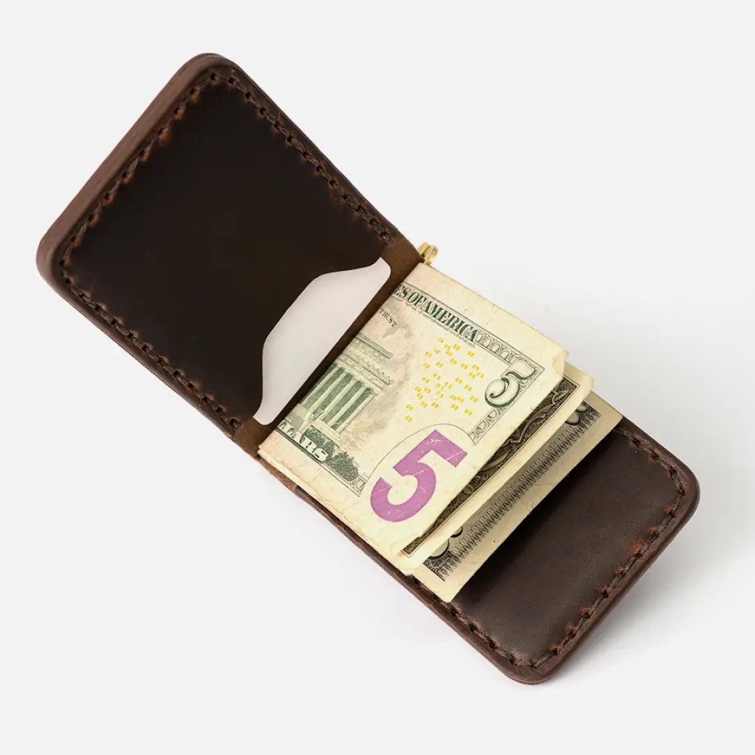 Men’s Belford Wallet in Nut Brown by Range Leather Co.